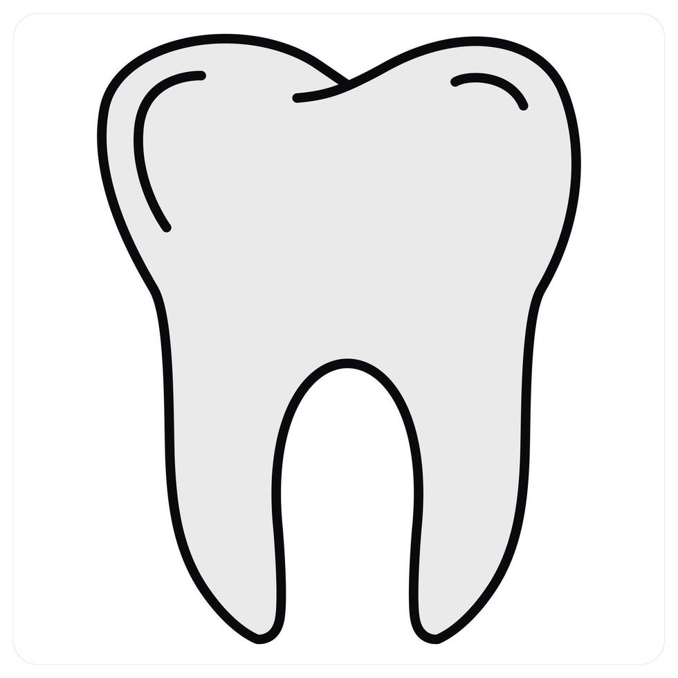 Teeth and tooth icon concept vector