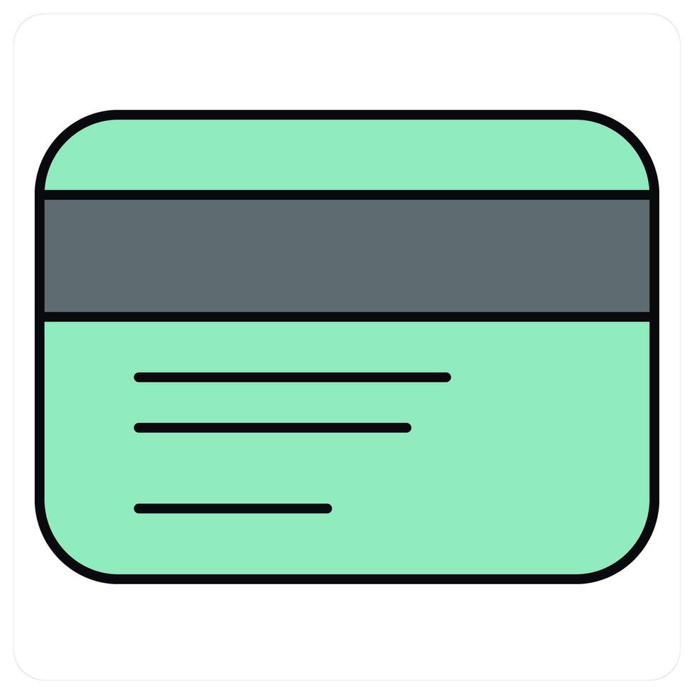 Credit Card and online payment icon concept vector