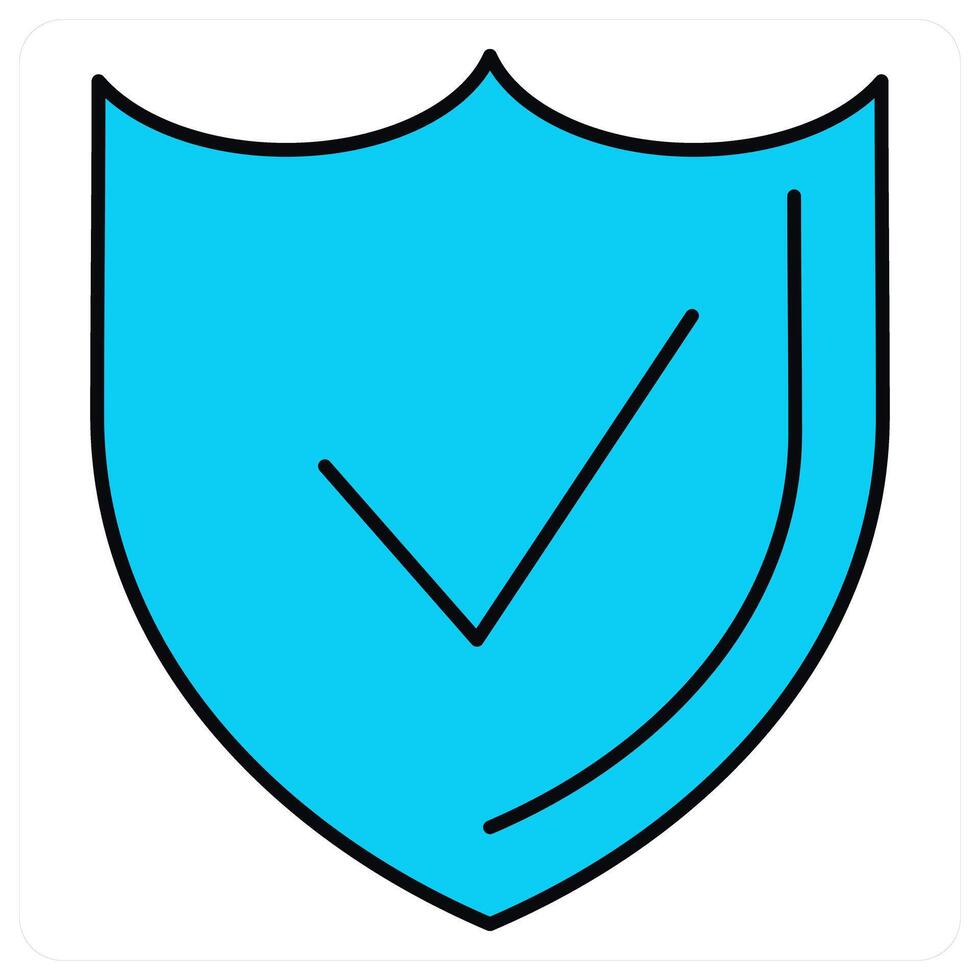 Security Shield and shield icon concept vector