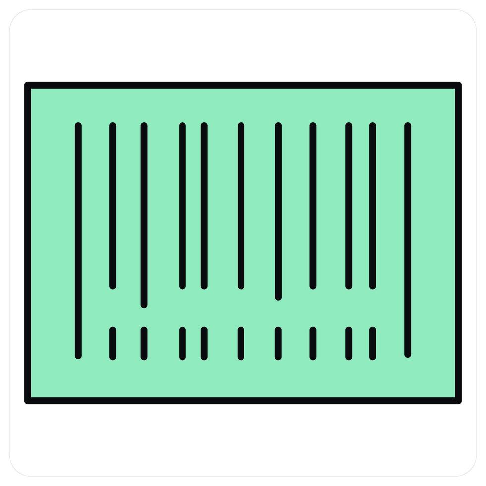 QR Code and barcode icon concept vector