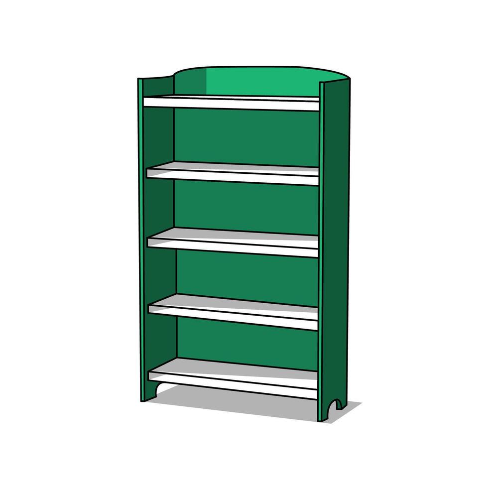 Shoes Rack Illustration vector