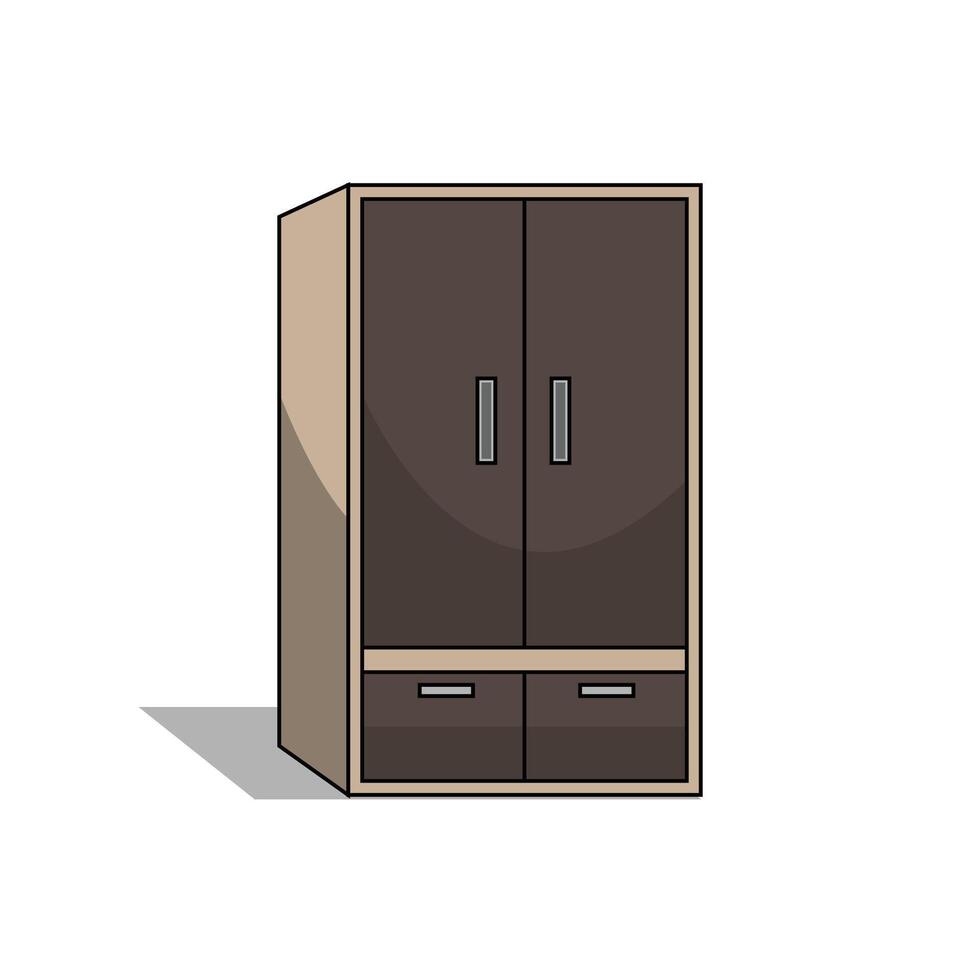Futuristic Cupboard Illustration vector