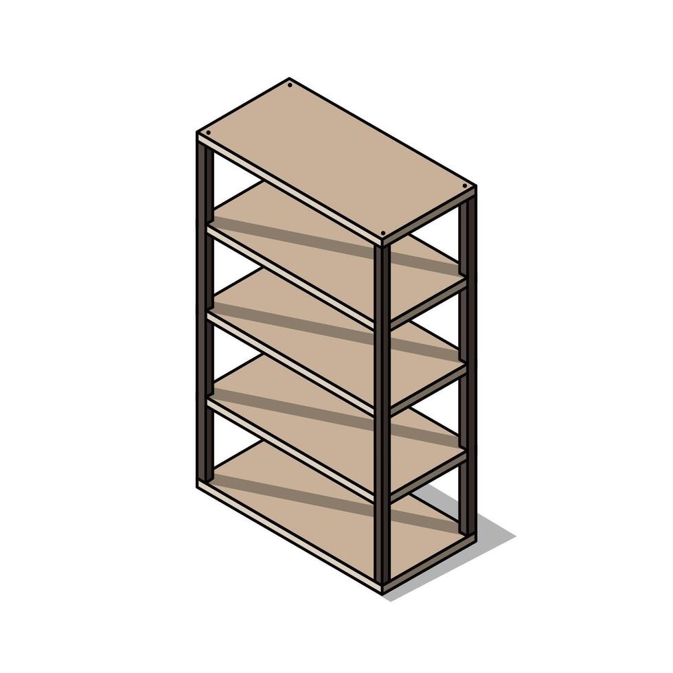 Modern Item Cupboard Illustration 8 vector
