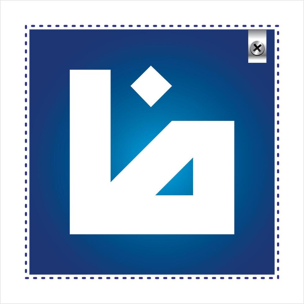 Arabic Calligraphy Alphabet letters or Stylized kufi font style, blue metallic calligraphy elements on white and blue background, for all kinds of design use vector
