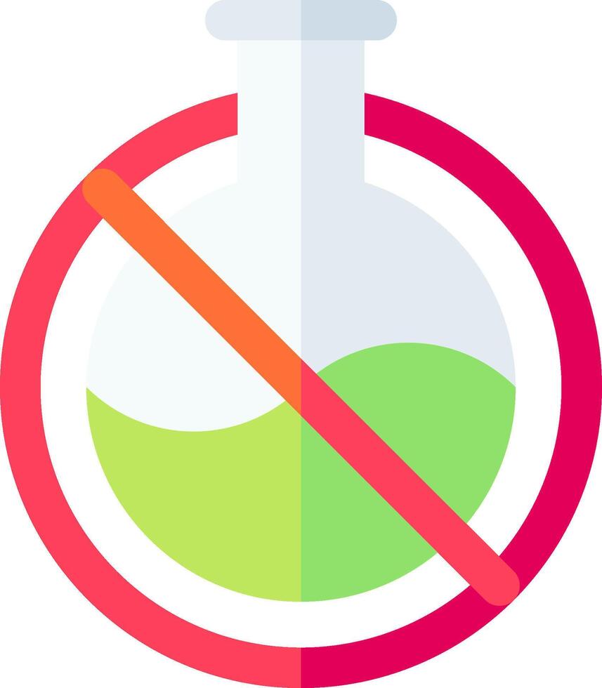 No chemical sign vector