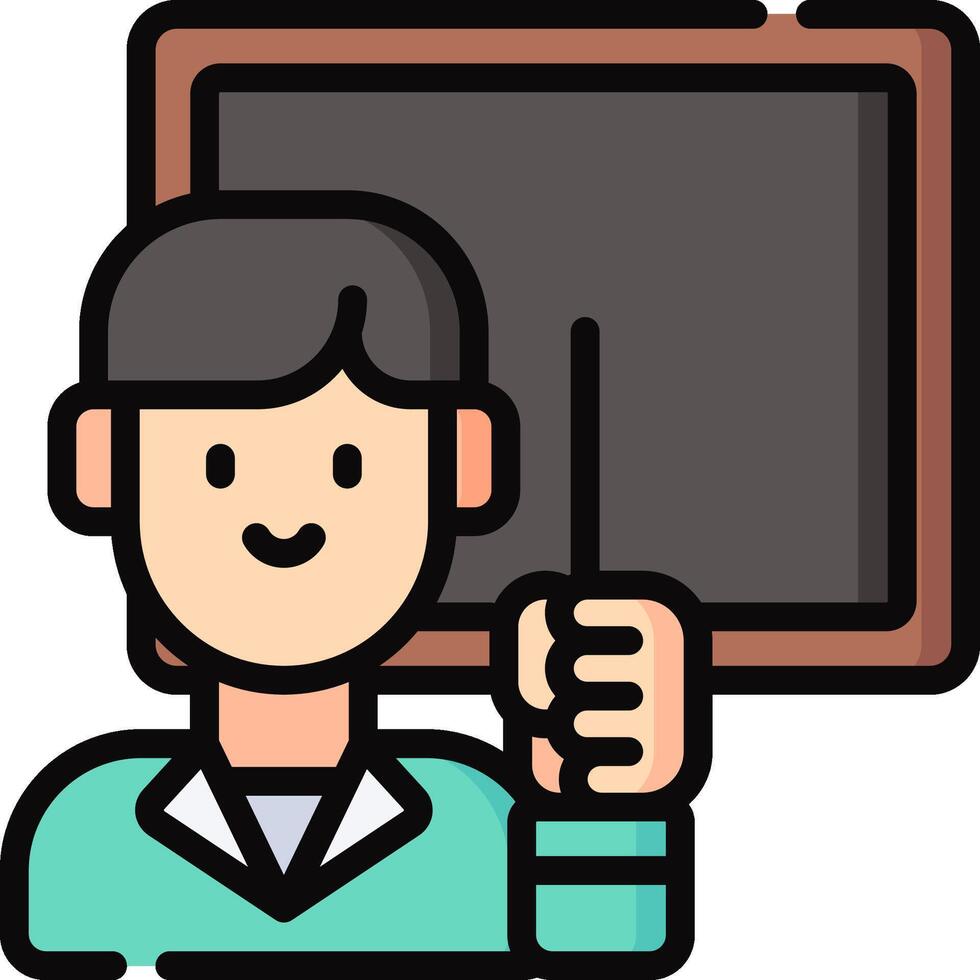 Teacher teacher icon illustration design vector