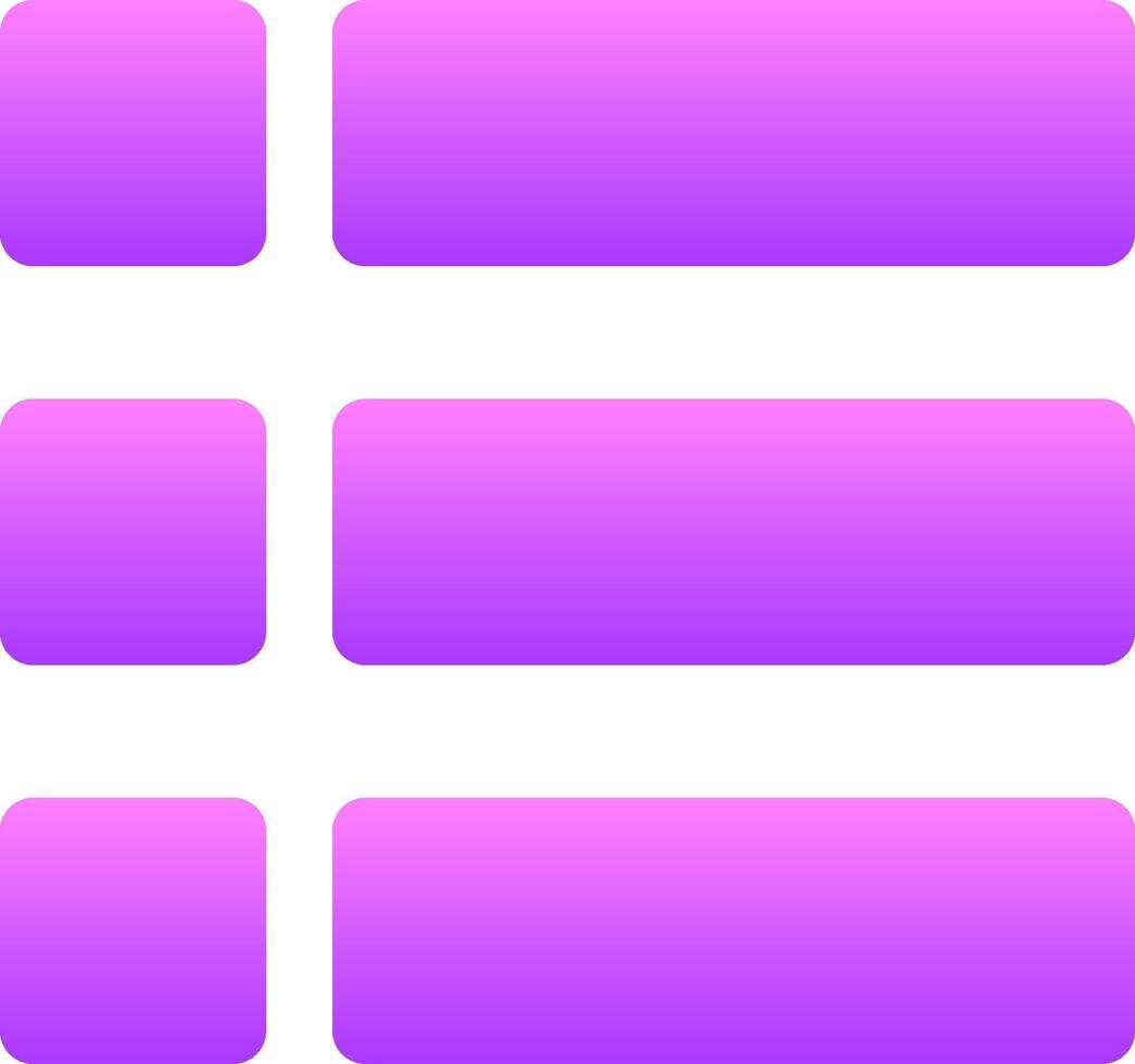 Four purple squares on a white background vector