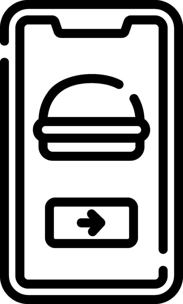 A hamburger icon on a white background vector