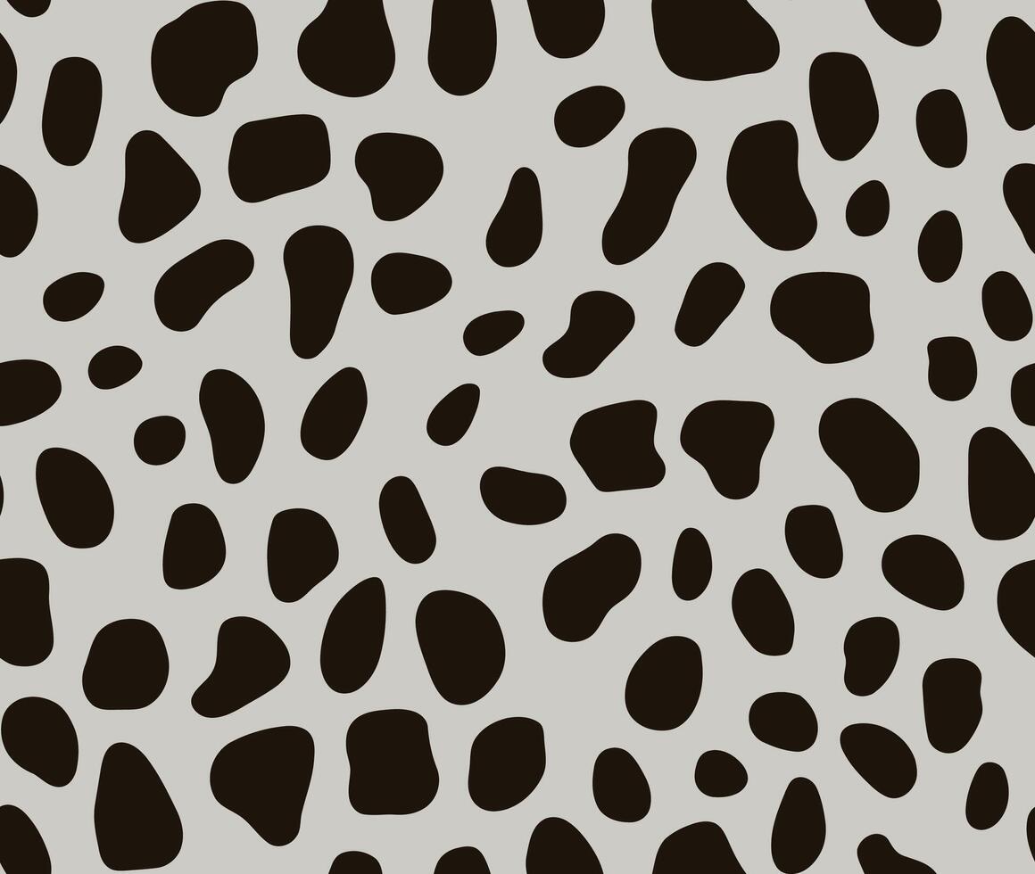 Leopard Print Pattern Seamless -Abstract Animal Print Background vector