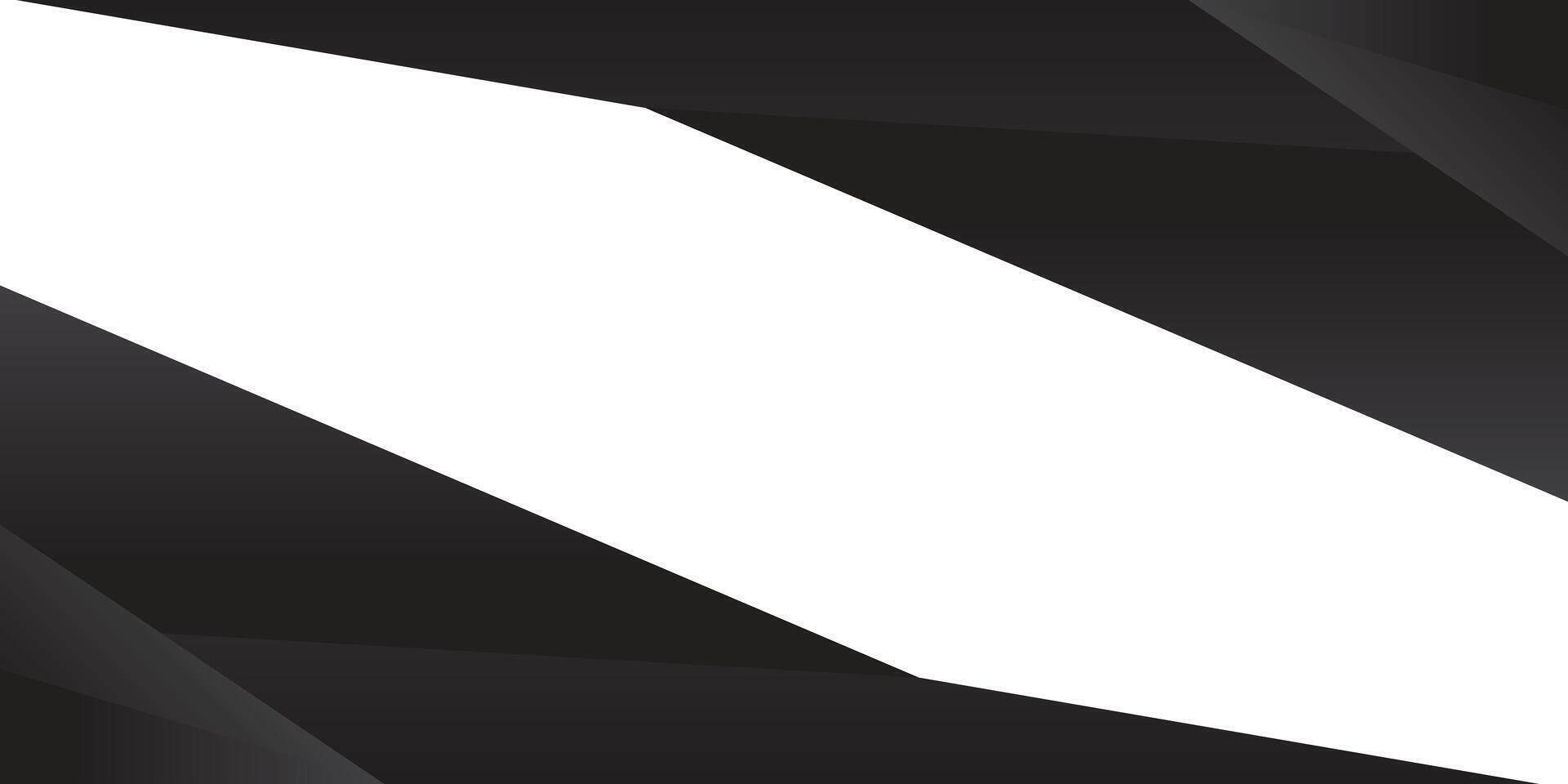 Abstract black gradient geometric with diagonal line and shadow on white background. modern futuristic sport and technology banner concept vector