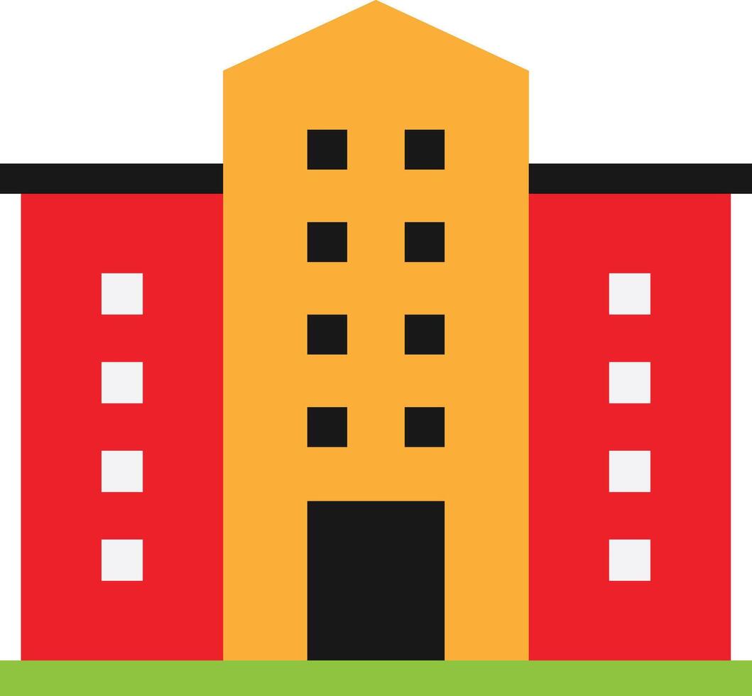 Apartment Building House vector