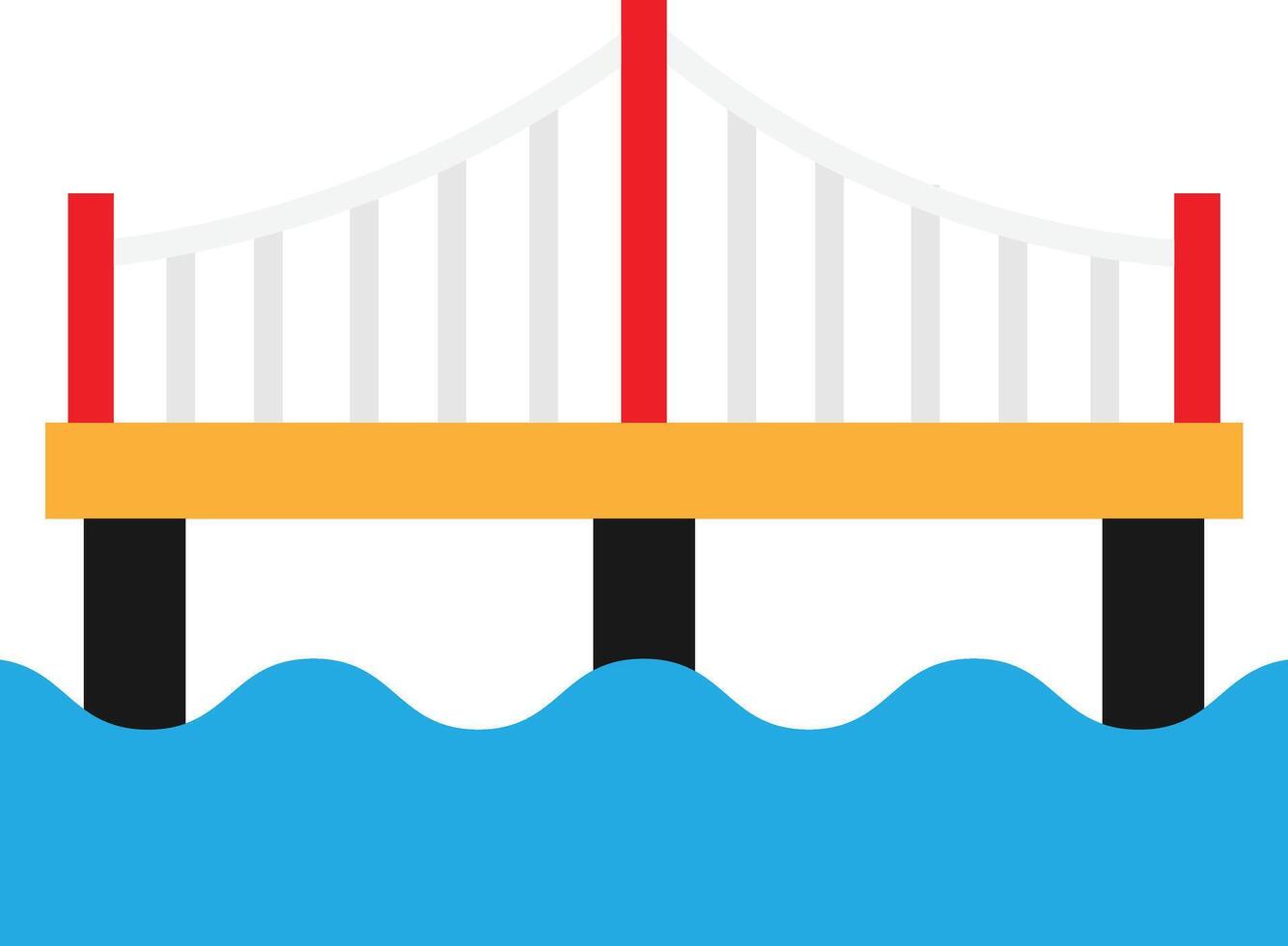 Bridge Architecture Building vector