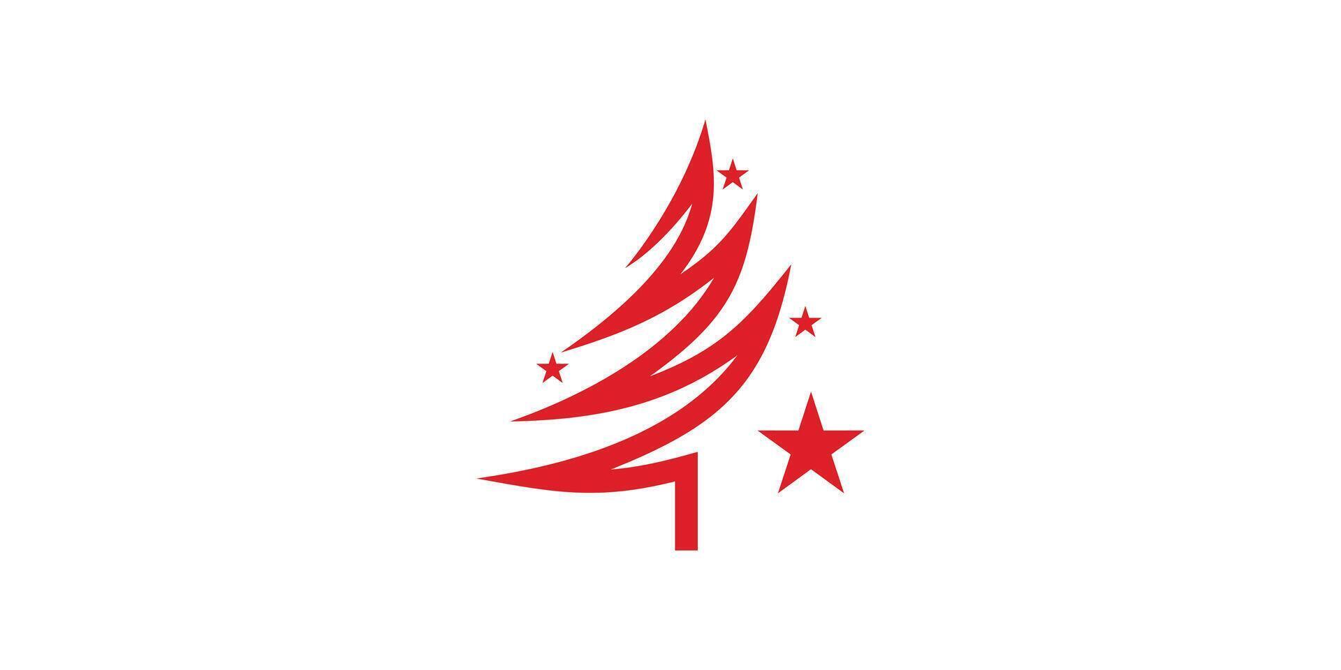 pine tree logo design evergreen,christmas,,symbol,icon,idea,creative. vector