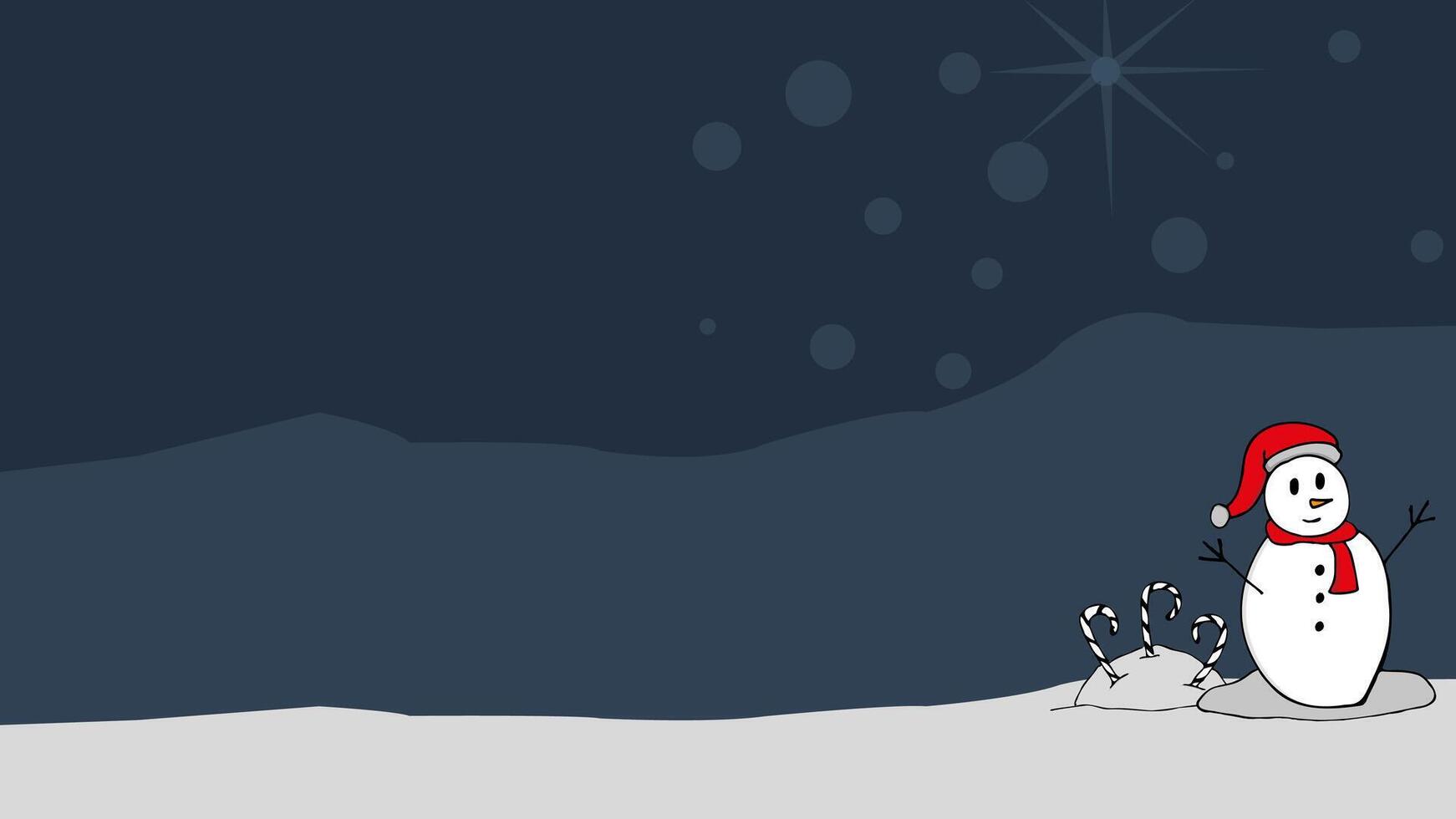 Christmas theme background, suitable for media content with copy space area vector
