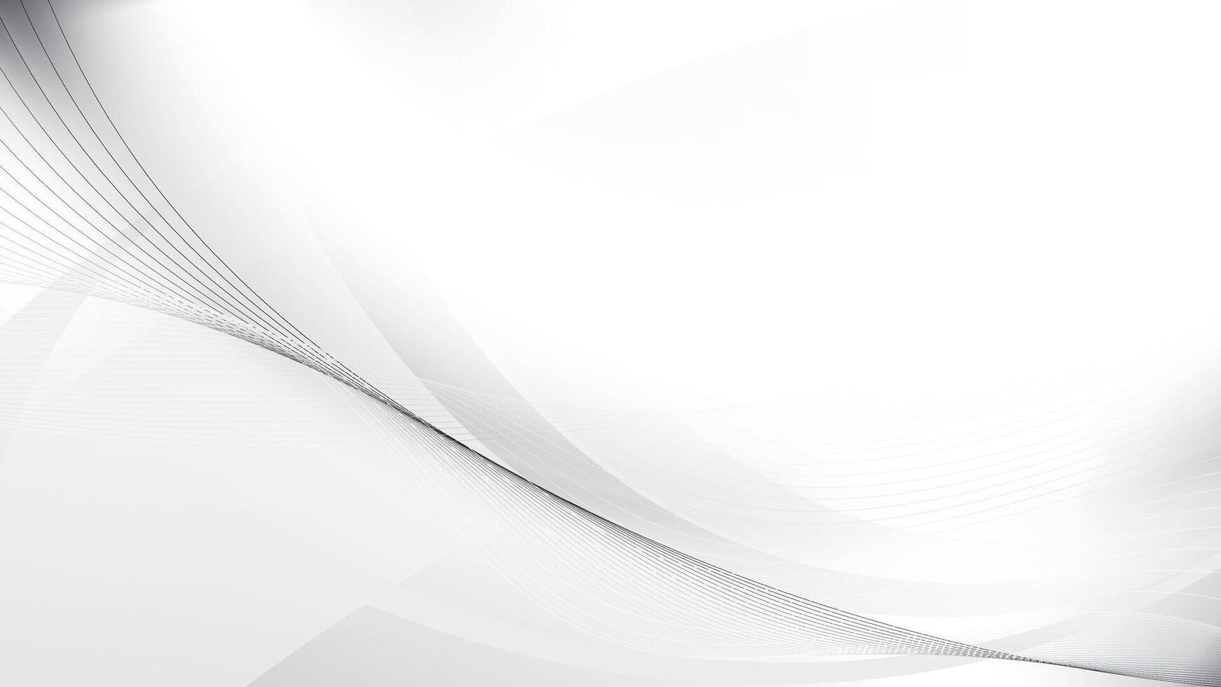 Abstract white and gray color, modern design stripes background with curve lines. illustration. vector