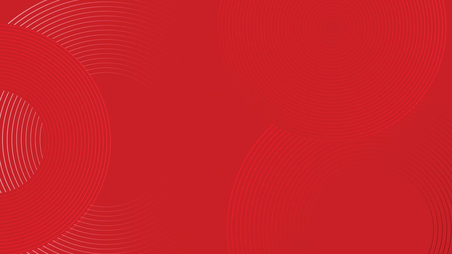 Abstract red speed background gradient design with geometric composition vector