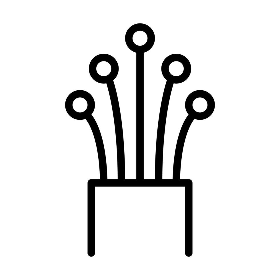 fiber optic cable icon for graphic design, logo, web site, social media, mobile app, ui illustration vector