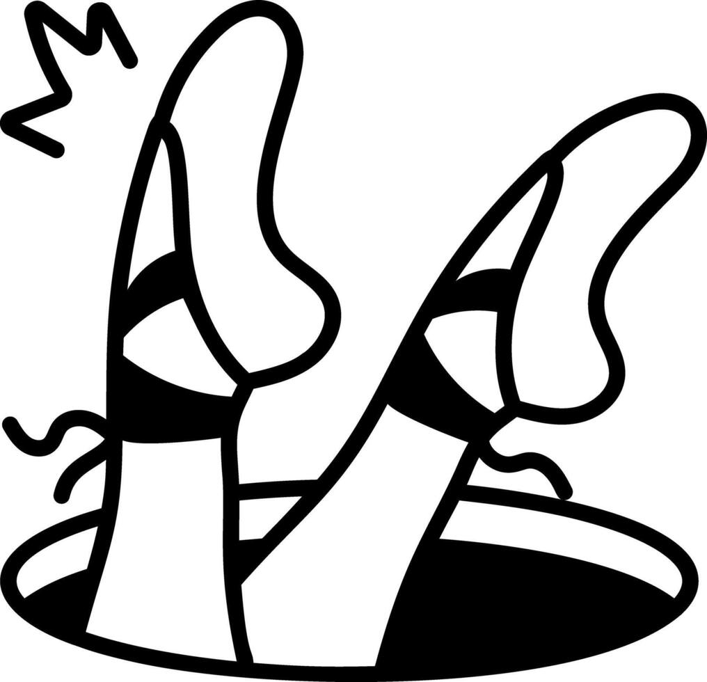 Balancing, glass, drink, foot, trick, show, ballet, ballerina, doodle, drawing, sketch vector