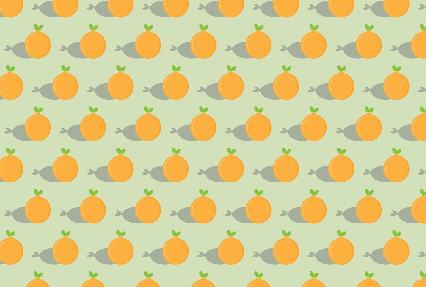 pattern background with oranges fruit vector