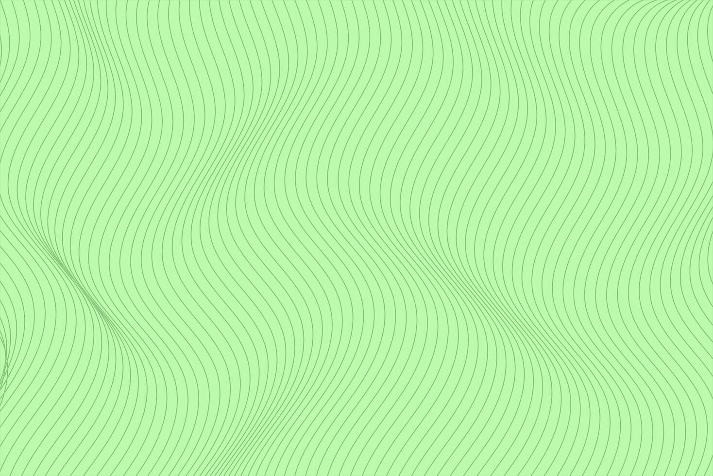 light green background with wavy lines vector