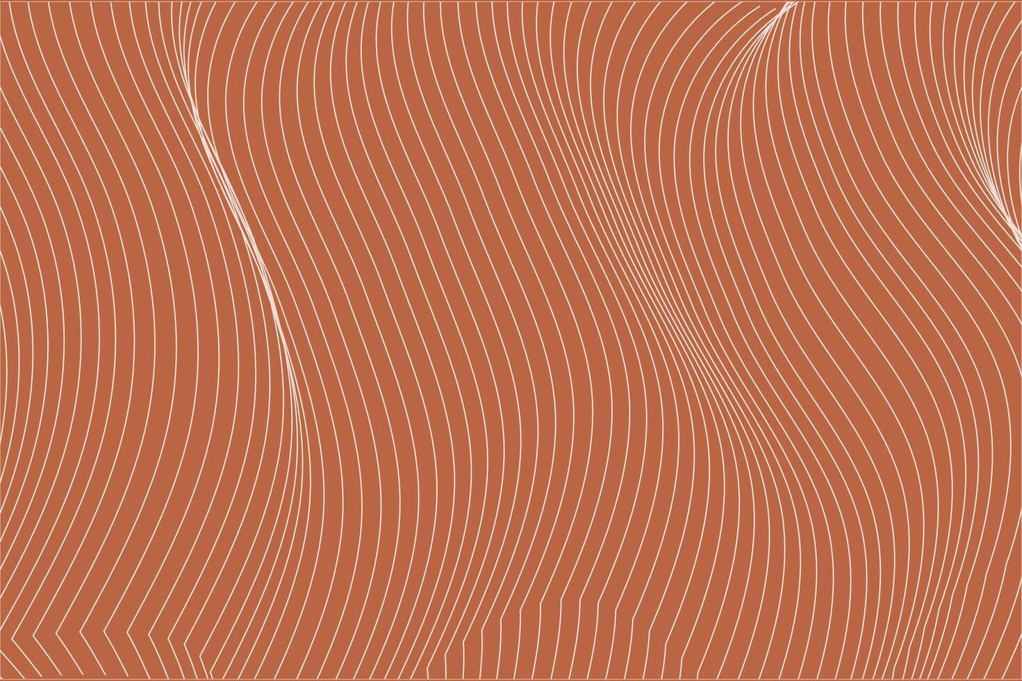 brown and white background with wavy lines minimalist vector