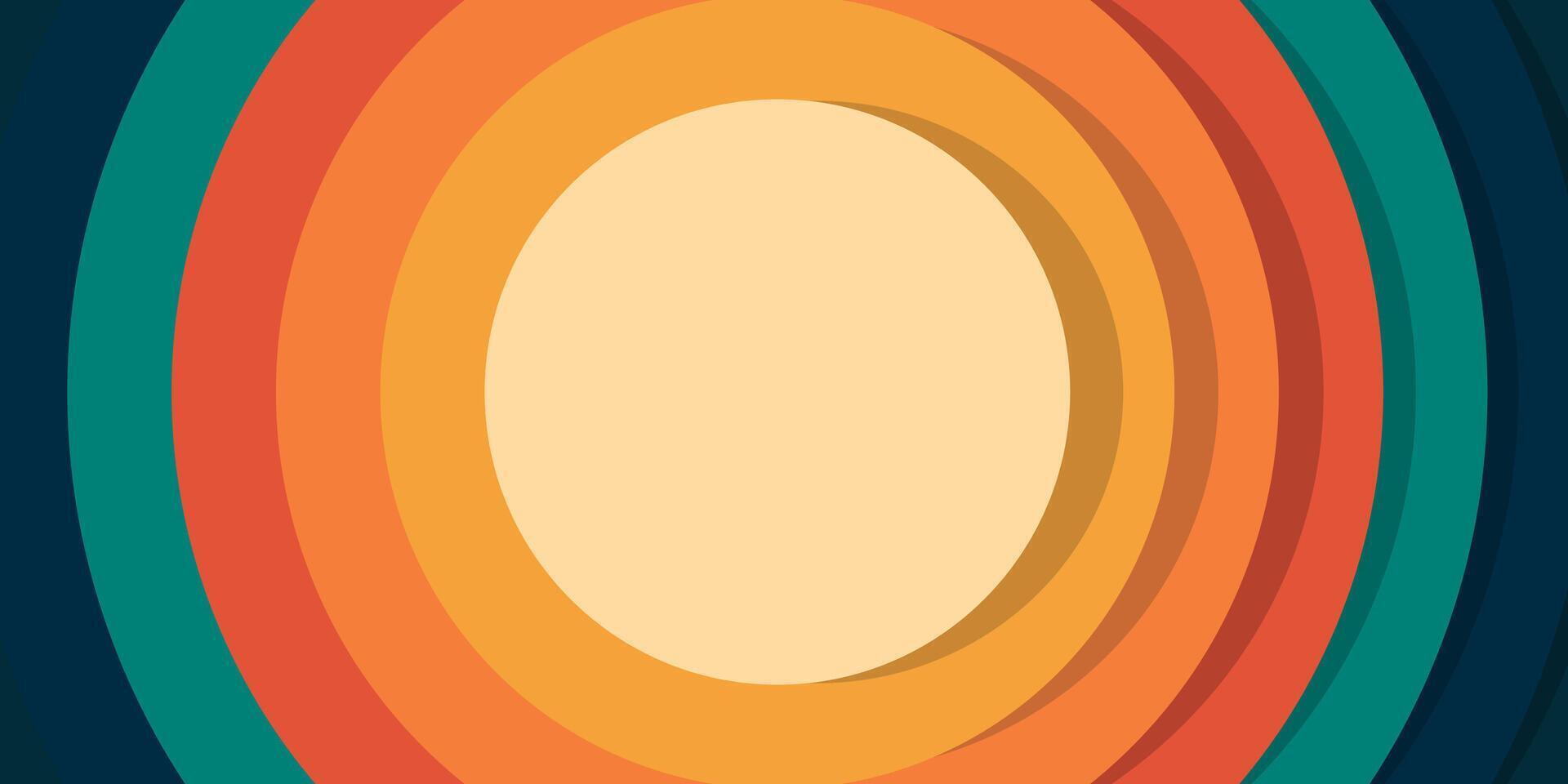 abstract background illustration of a circular object with sahdow vector