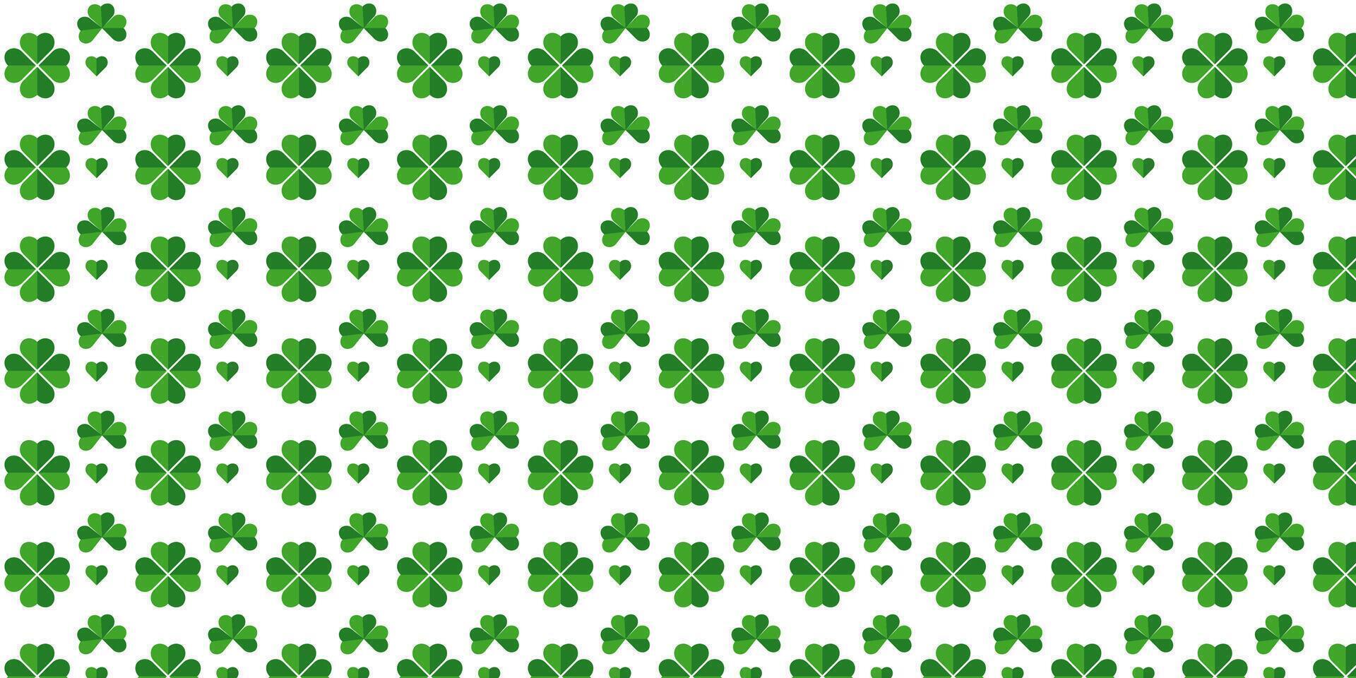 green and white pattern background with leaves vector