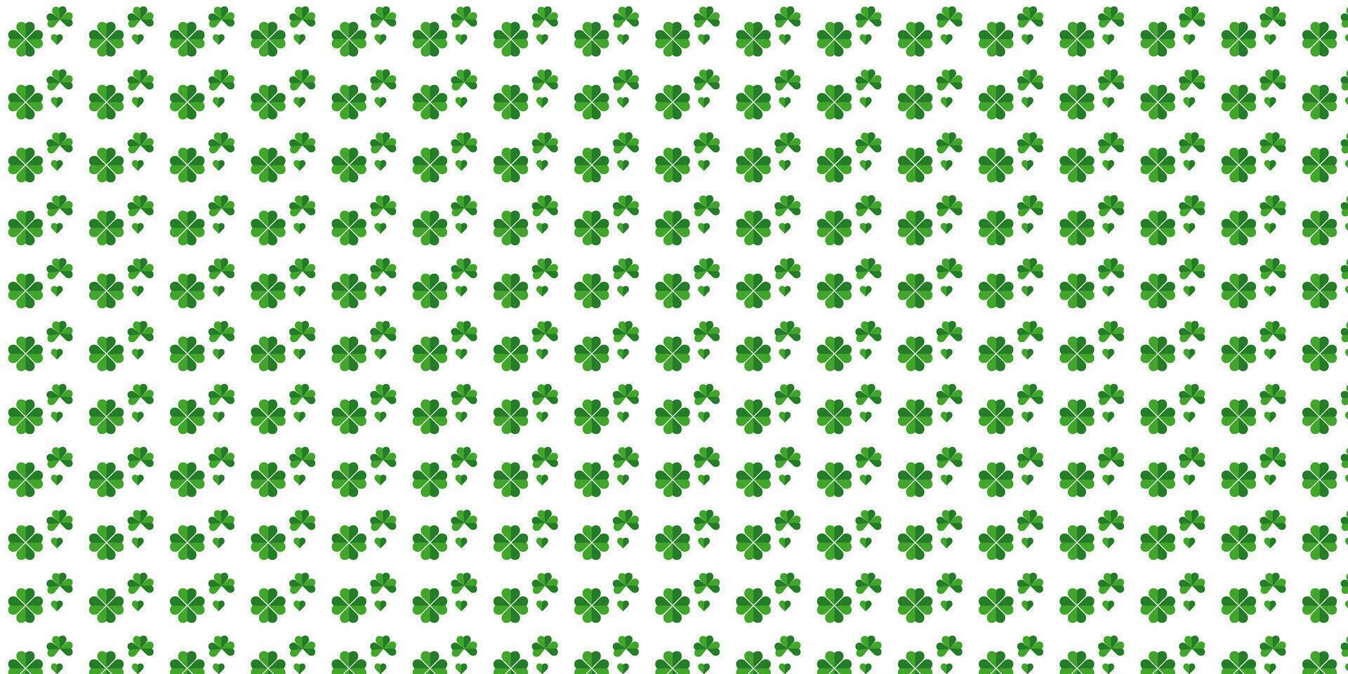 simple green and white pattern background with small leaves vector