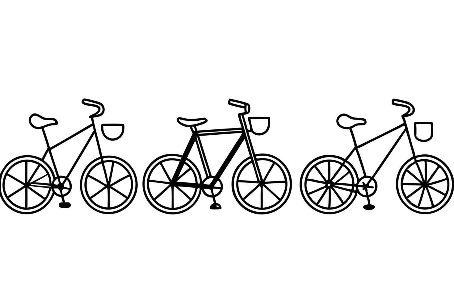 Bicycle clipart - clipart vector
