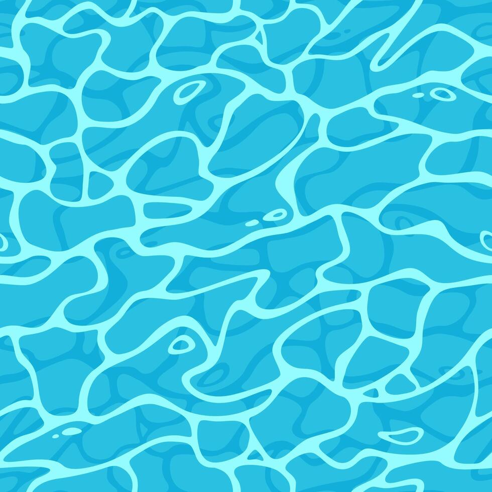 Abstract Blue Water Ripple Pattern vector