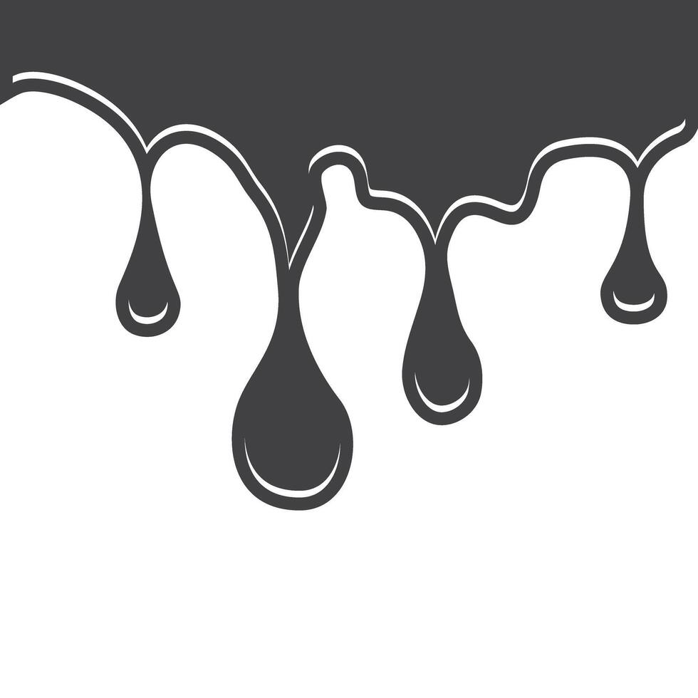 Milk, water blot icon in flat style. Yogurt or cream illustration on isolated background. Liquid splash sign business concept. vector