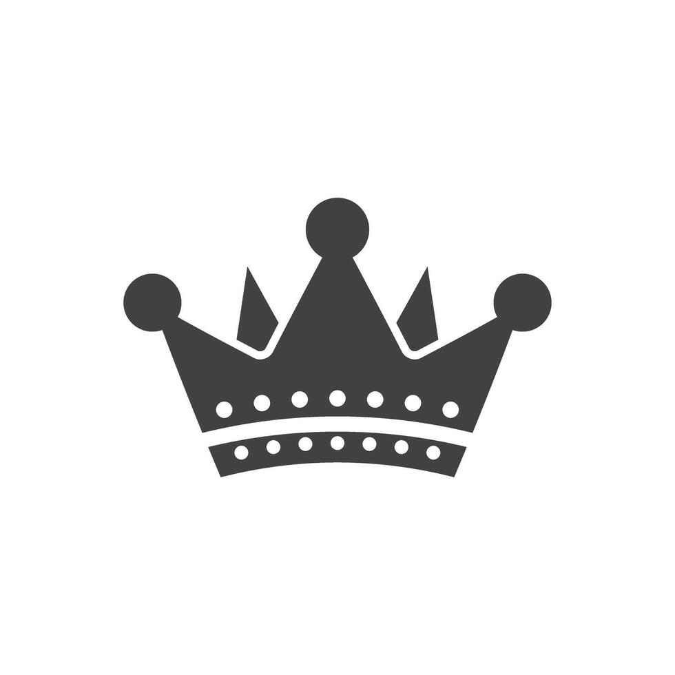 Princess crown icon in flat style. Queen diadem illustration on isolated background. Luxury tiara sign business concept. vector