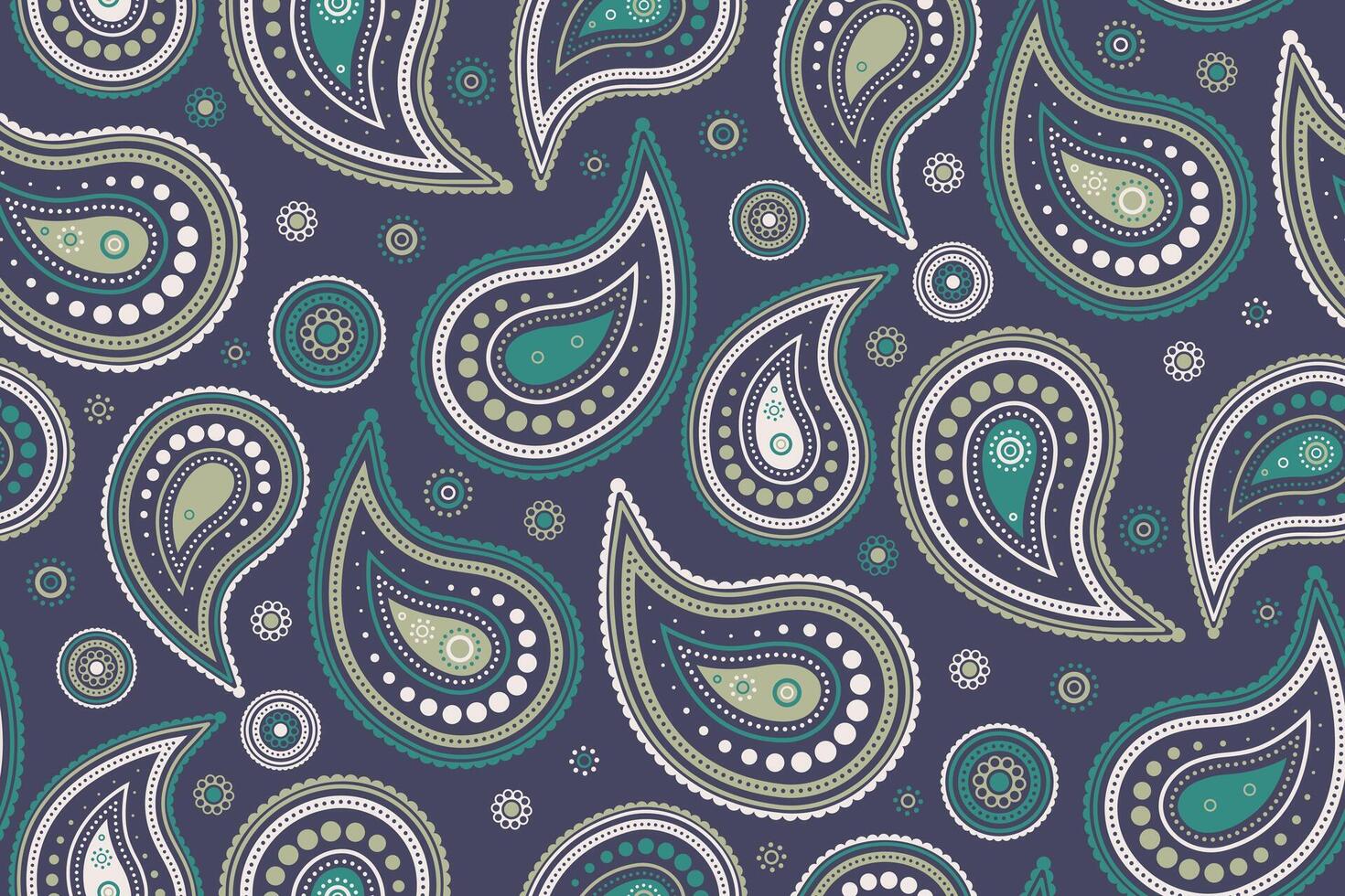 Striped Indian cucumber as background springtime. Curly swatch at medallion fabric. Botanical paisley variation royalty. vector