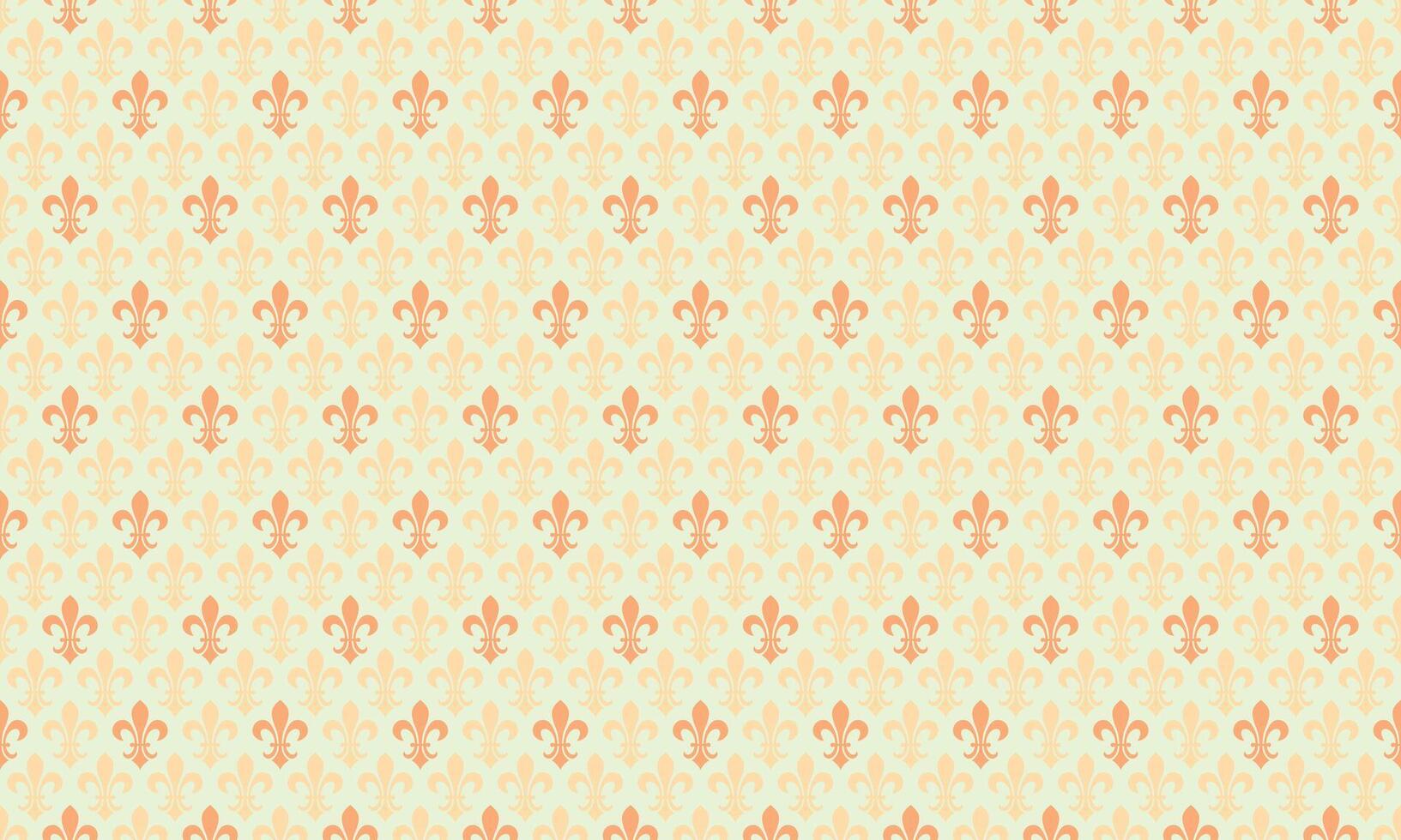 Repeat symmetric of ornate swatch. Textile beige by stencil foliage. Baroque grunge from curtain beautiful. vector