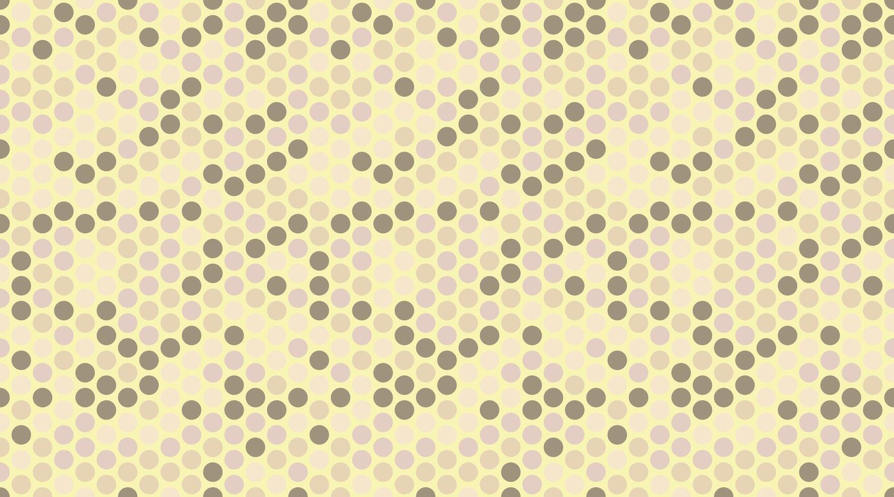Abstract polka dot pattern with geometric circles, perfect for seamless textile prints, wallpaper, or modern poster backgrounds. A trendy and creative design. vector