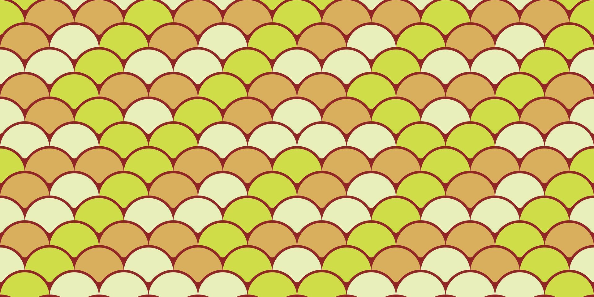 Sheet tile a artistic stylish. Tiling motif in crocodile net. Seascape continuity with horizontal scrapbook. vector