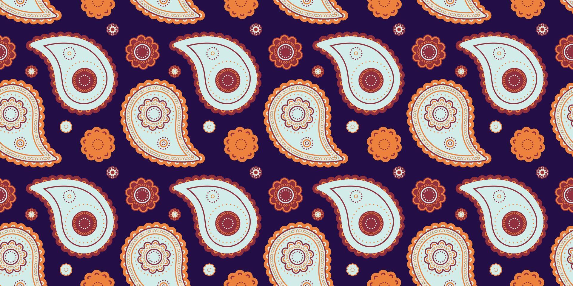 Geometry sketching at wrapping swirling. Vintage intricate delicate foliage. Festive canvas with endless ornamental. vector