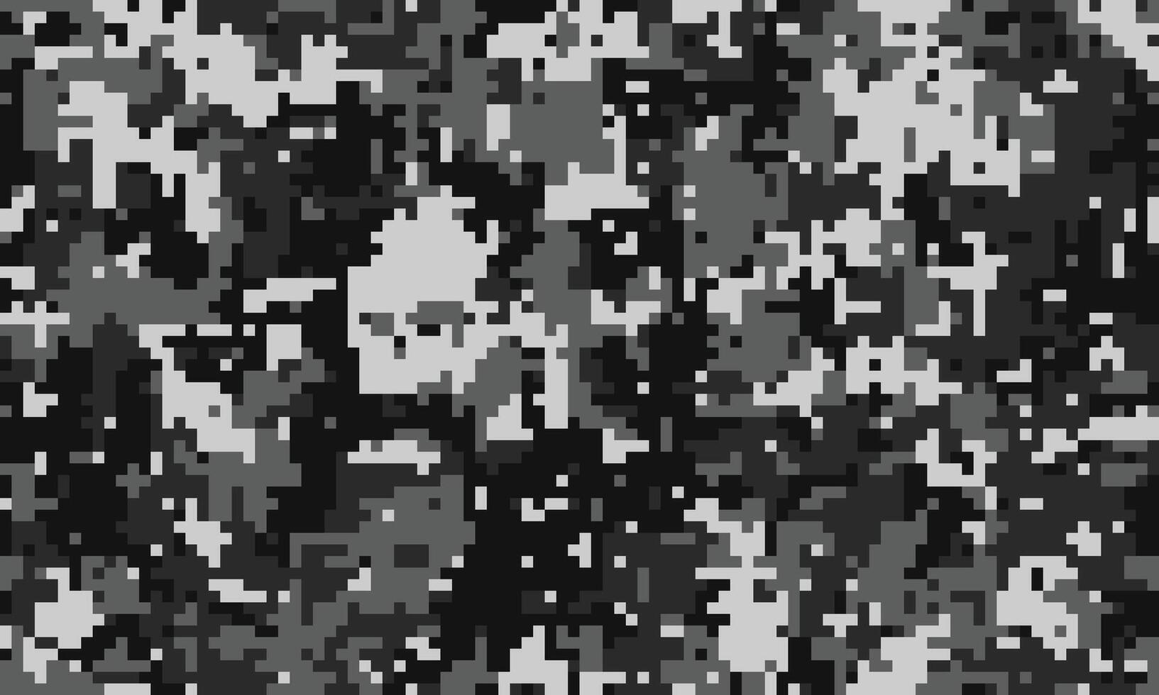 Pixel hiding pixelated pattern. Painted dirty futuristic disguise. Canvas danger repeat blank. vector