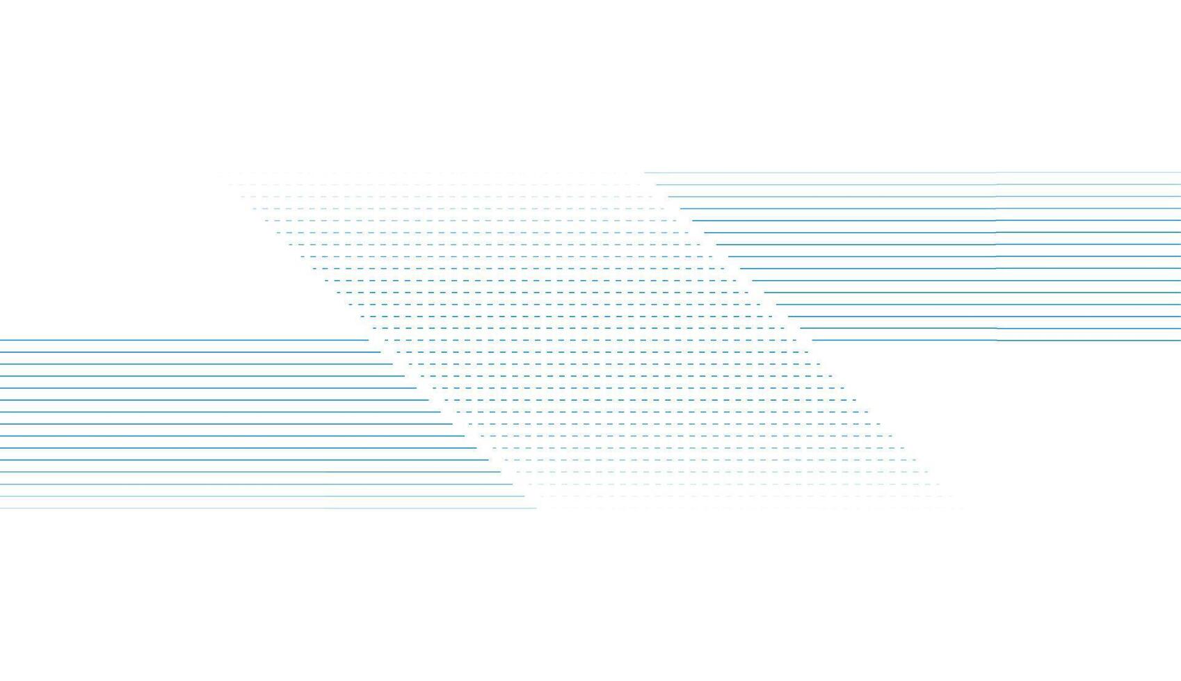 Abstract futuristic tech background with lines and dotted lines vector