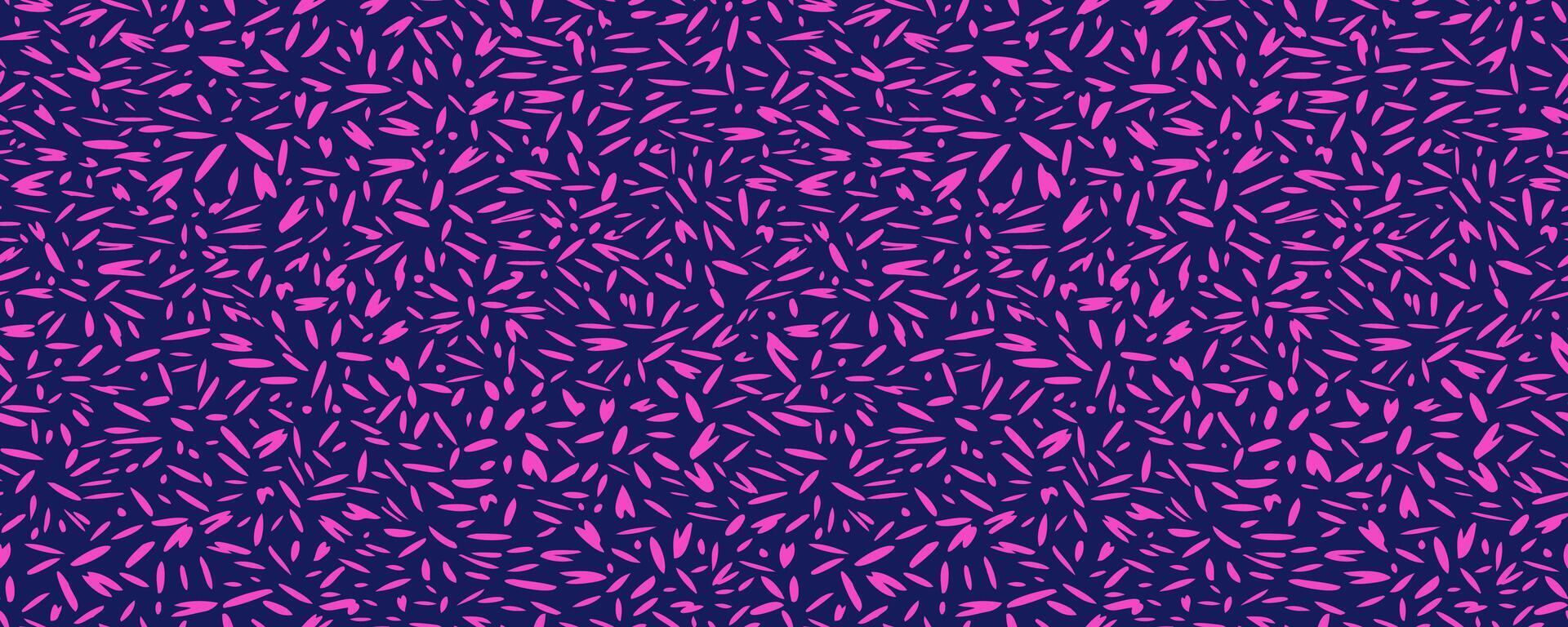 hand drawn spotted seamless pattern. Abstract organic shapes, drops, spots, circles, snowflakes print. Painted texture for print background vector