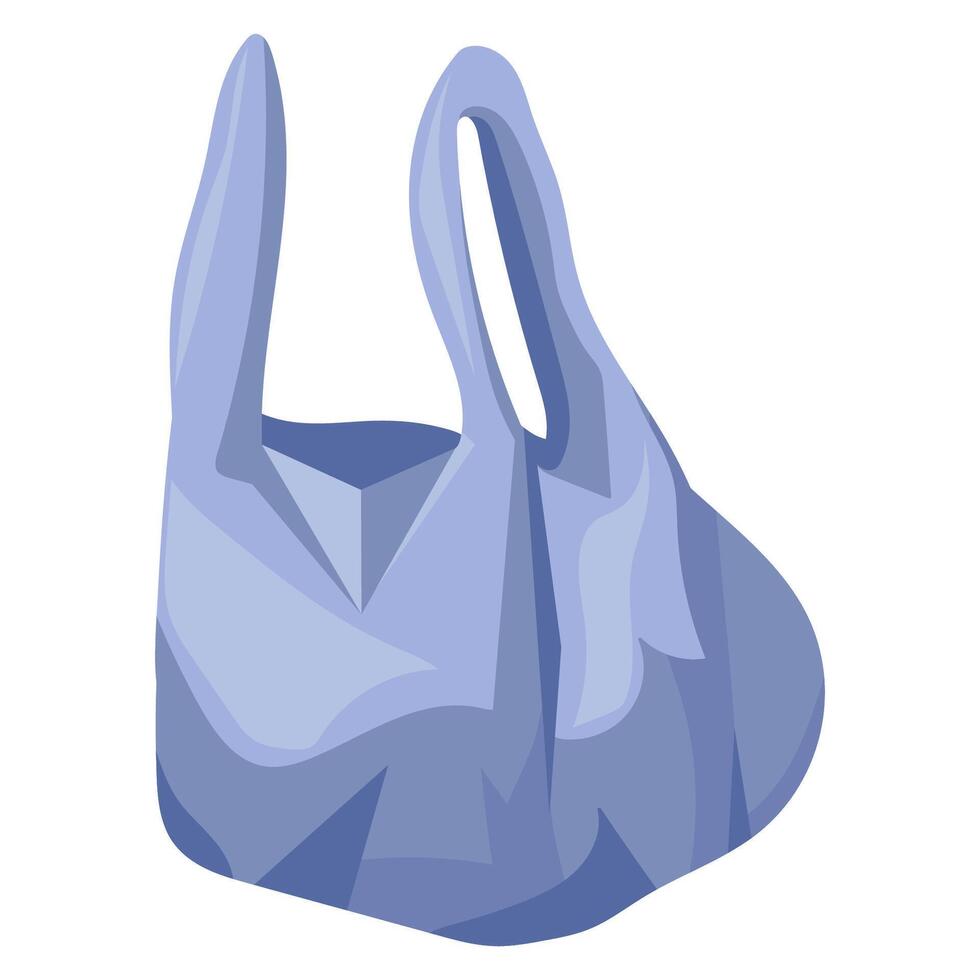 Plastic Bag Grocery vector