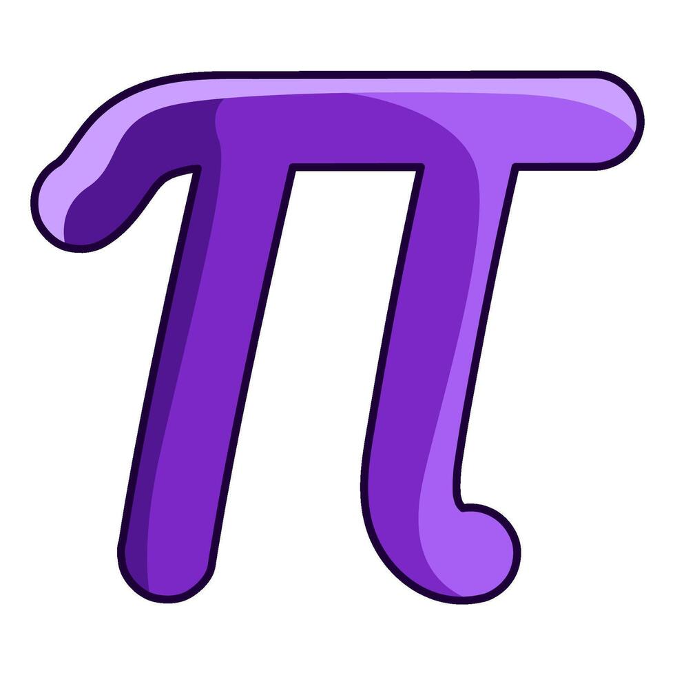 illustration of Pi vector