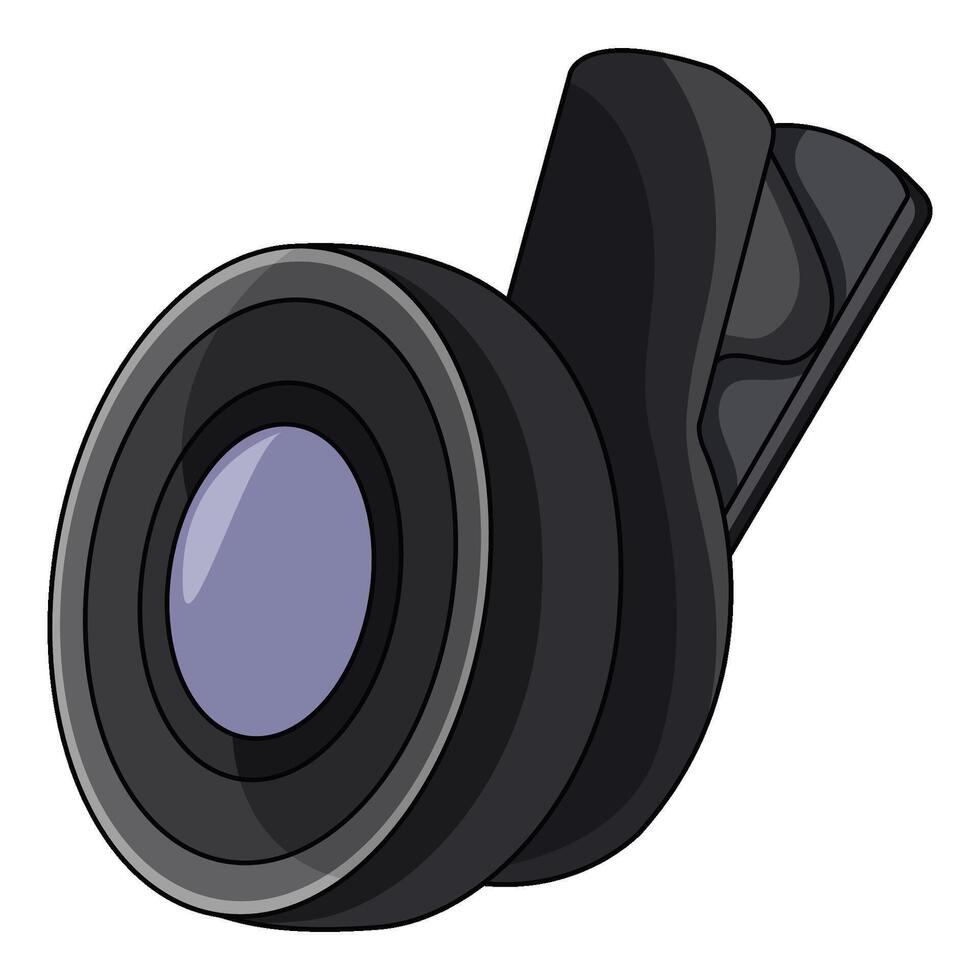illustration of Camera Lens vector
