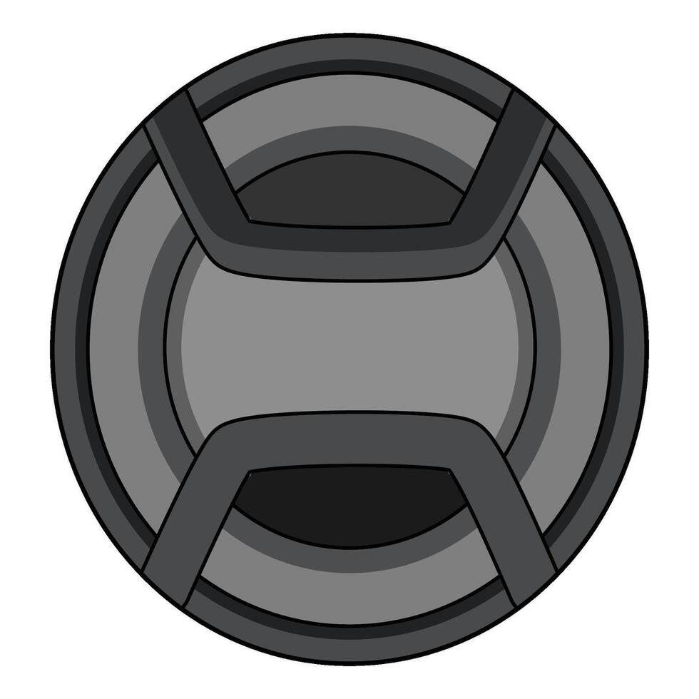 illustration of Lens Cap vector