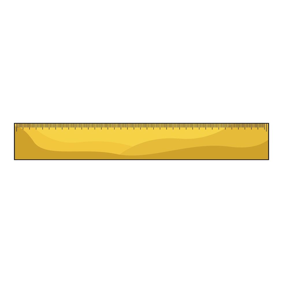 illustration of ruler vector