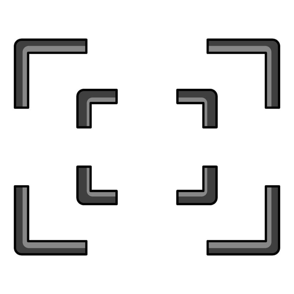 illustration of Autofocus vector
