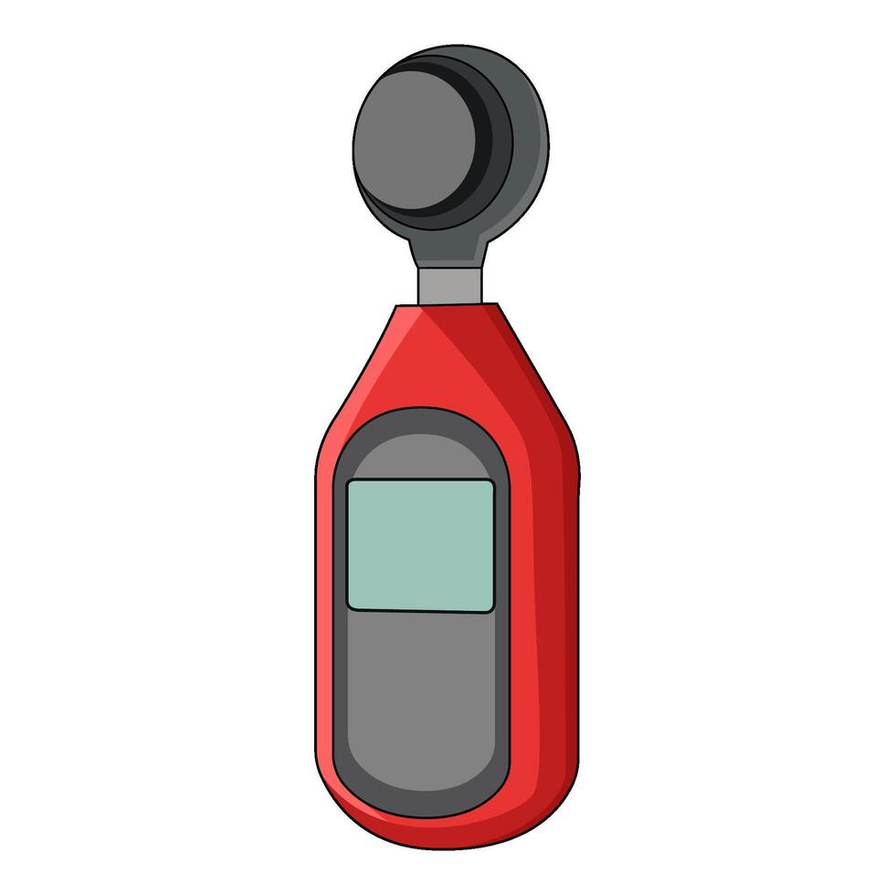 illustration of Light Meter vector