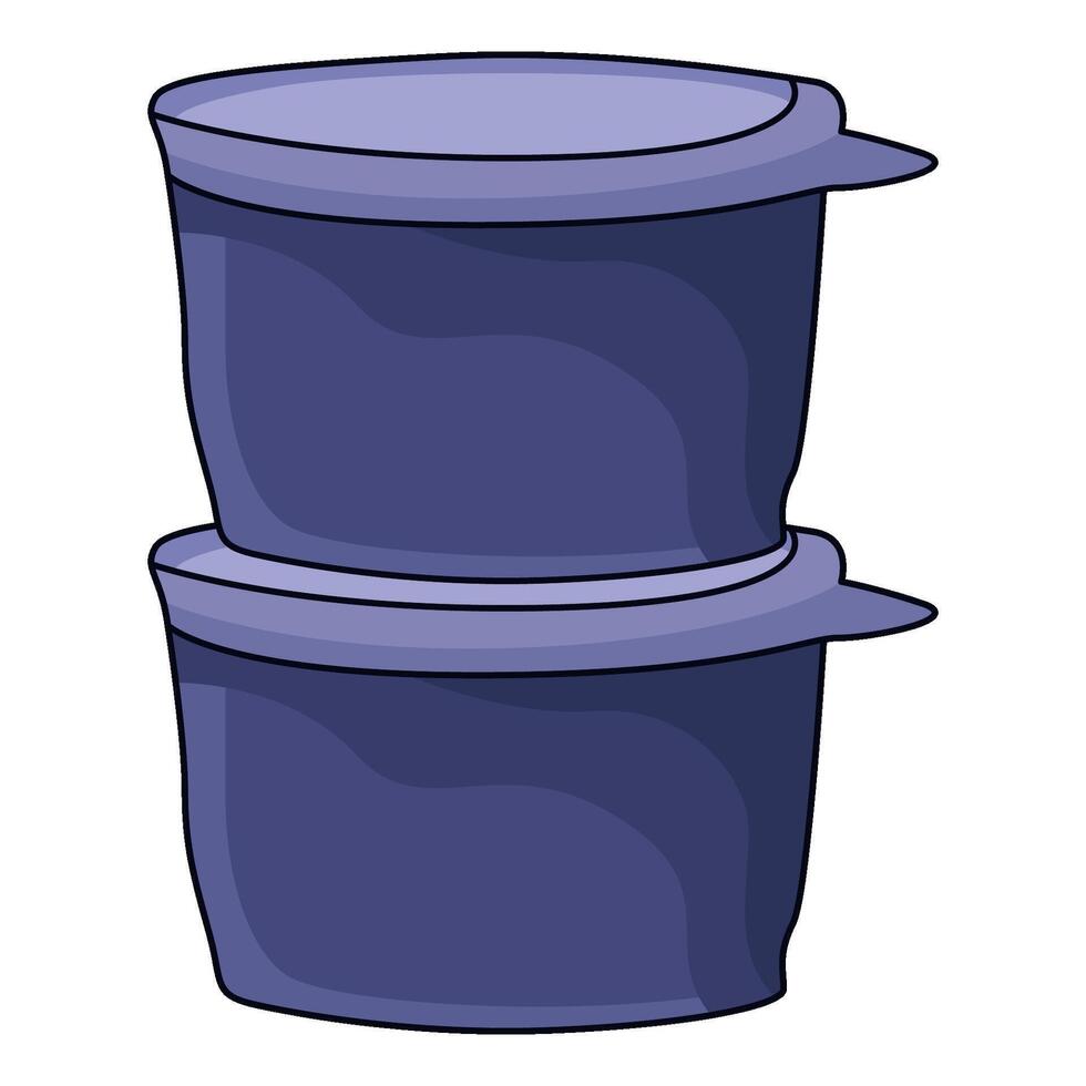 illustration of Baby Snack Cup vector