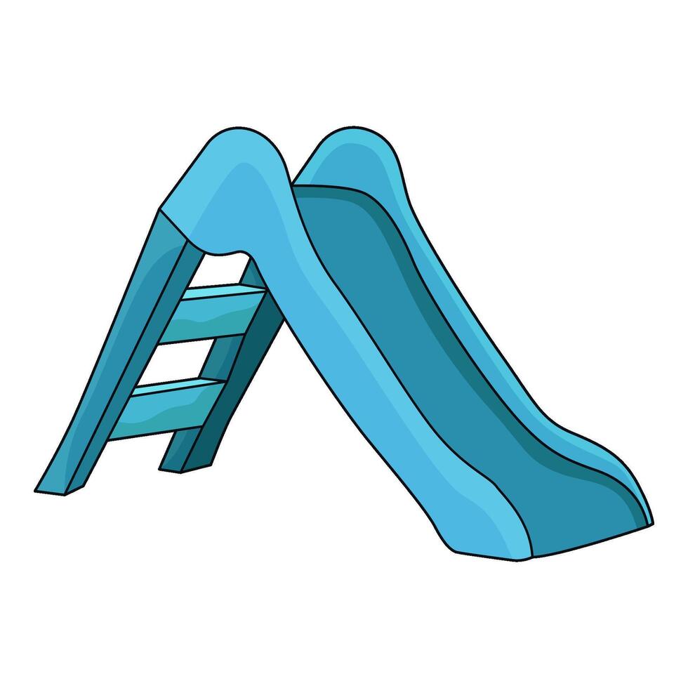 illustration of Kid Slide vector