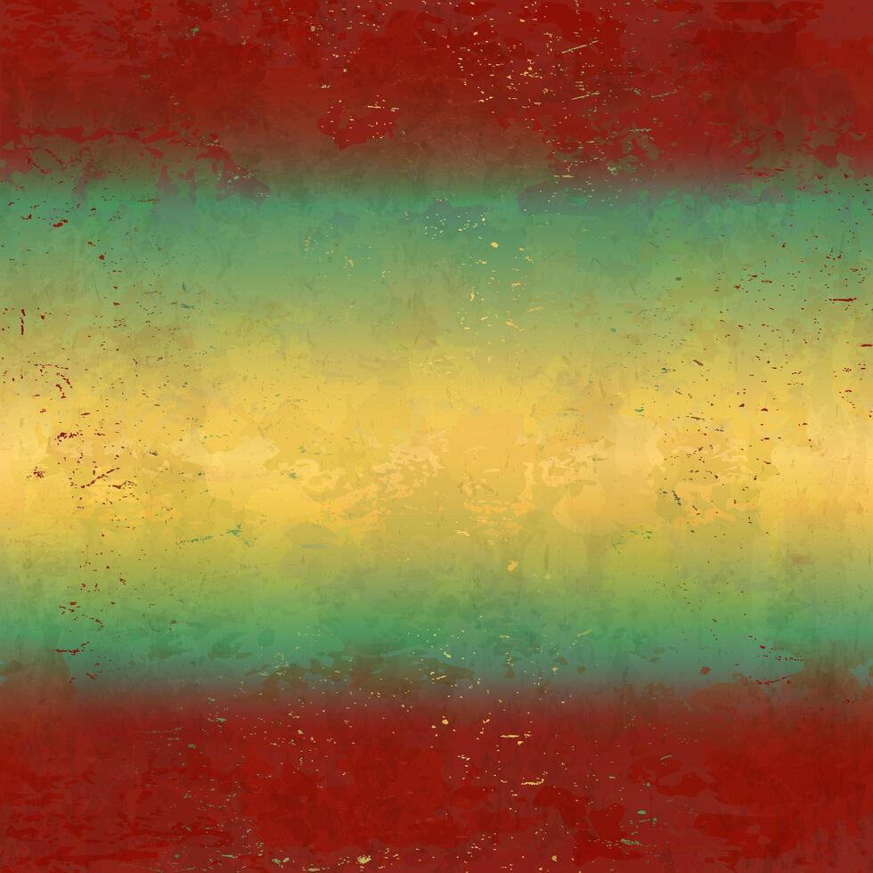 Grungy red and yellow background vector